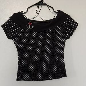 Hell Bunny Off Shoulder Top